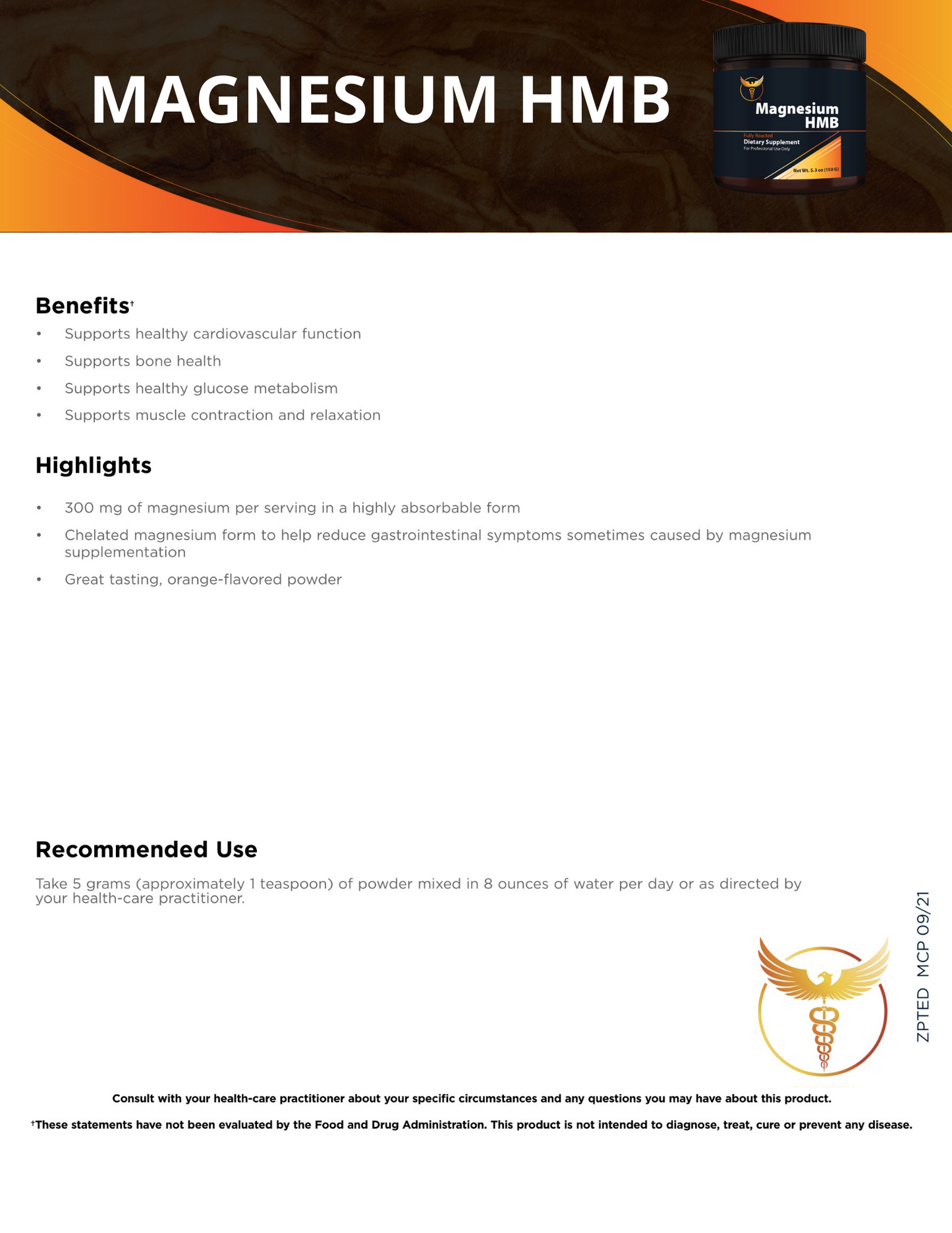 Magnesium HMB - Fully Reacted